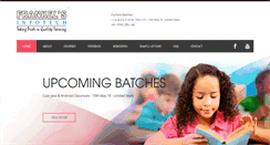 Desktop Screenshot of frankelsinfotech.com